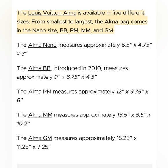 Rare GM SIZE Louis Vuitton Alma - Picture 15 of 15